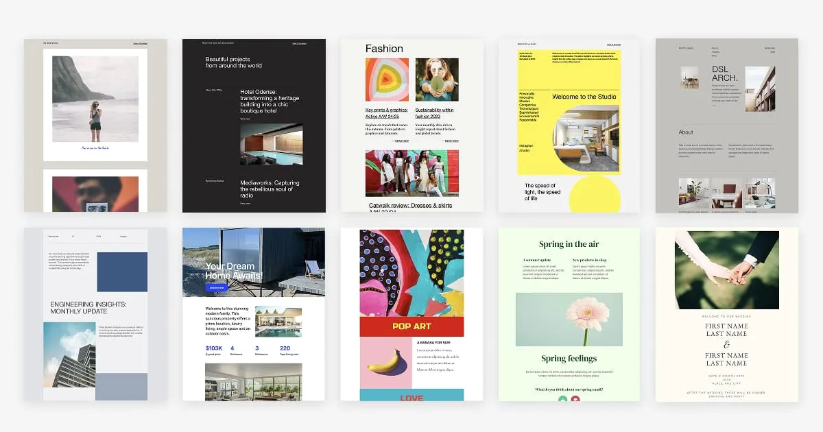 Hitta din perfekta nyhetsbrevmall